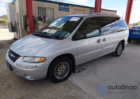 2000 Chrysler Town And Country z USA, uszkodzony, nr VIN 1C4DP64L9YB676965